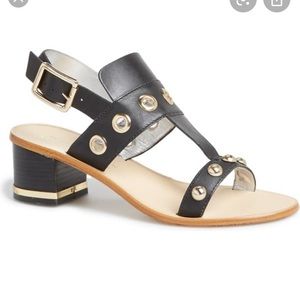 Trina Turk “Atwater” sandals - gold hardware sz 11